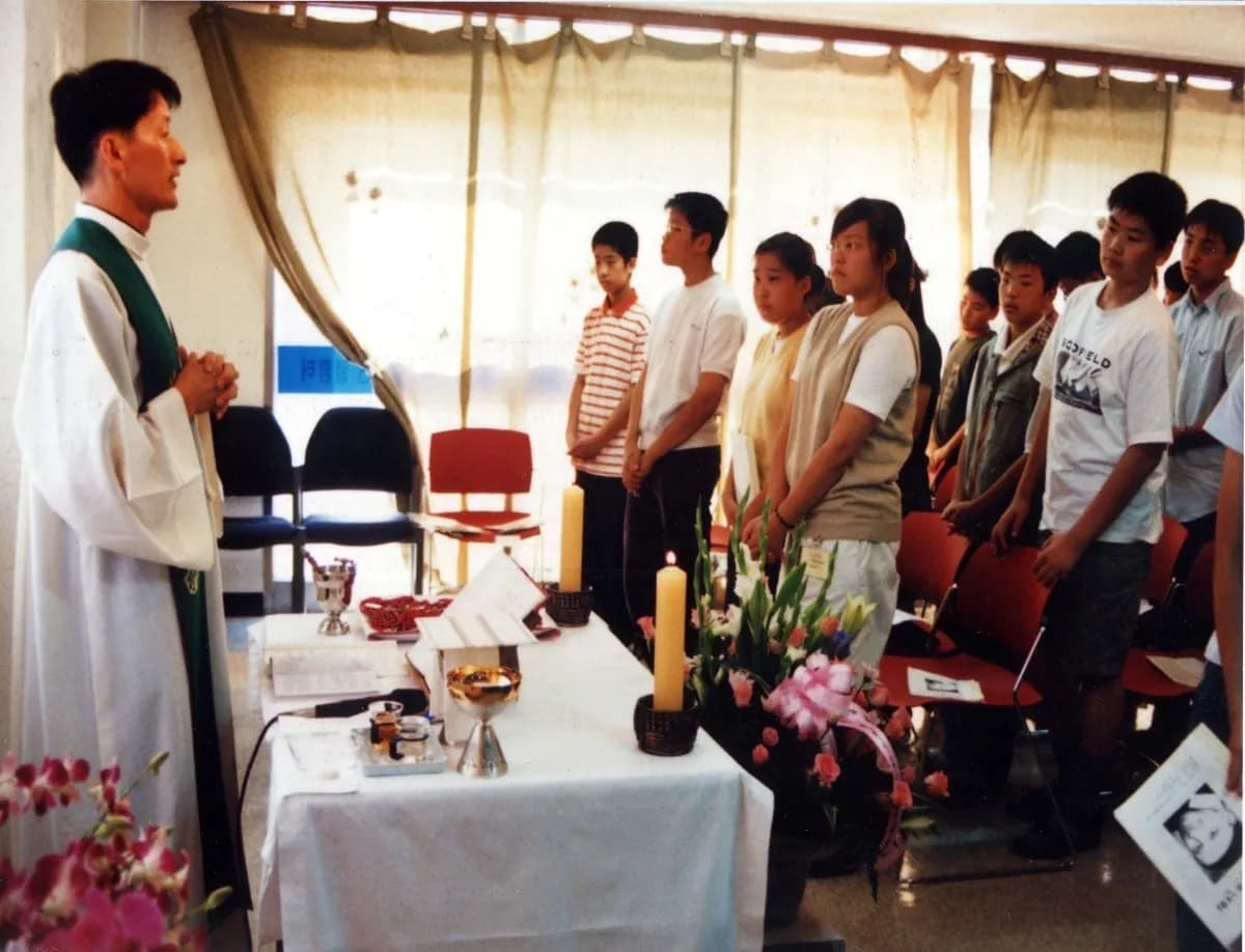 2001년 9월 16일, 열림터 축성식 · 1기 발대식